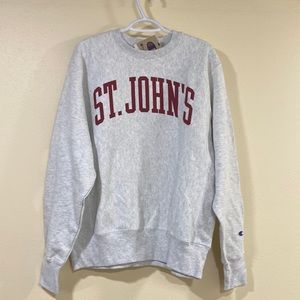 St Johns Sweatshirt, Champion Reverse Weave, Men’s Small and Medium Only,